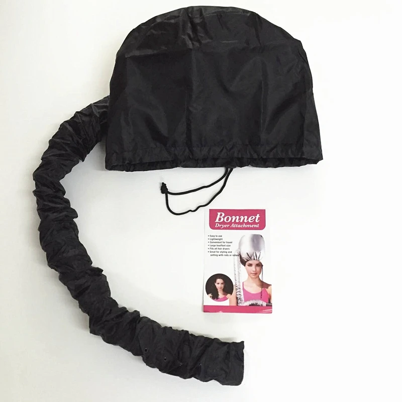 แบบพกพาผมแห้งหมวก Bonnet Hood หมวกเครื่องเป่าผมสิ่งที่แนบมา Curlformers สีเทาแห้งผมครีมหมวกสําหรับผมผู้หญิง