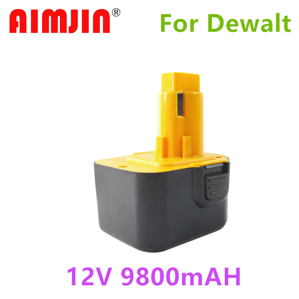 

DW-DC9071 12V 9.8Ah 9800mAH NI-CD сменная батарея для Dewalt 52250-27 DC9071 DE9037 DE9071 DW9072 DE9075 DE9501 DW9071