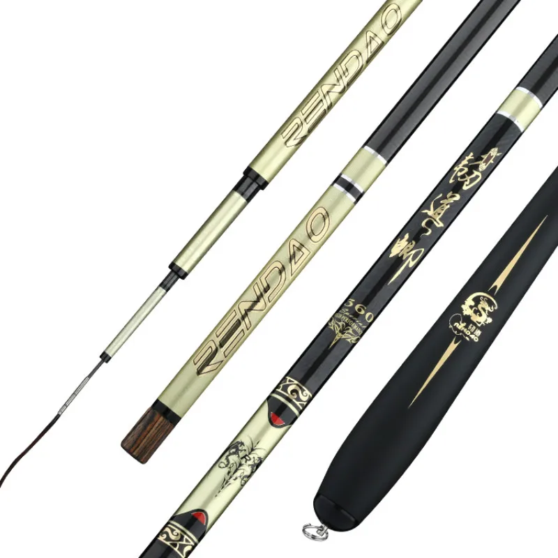 2.7m-7.2m Carp Fishing Rod 28 Tone Ultra Light Ultra Hard Angeln Olta Taiwan Wedkarstwo Pole Spinning Stick Fishing Tackle Pesca