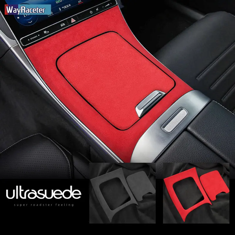 

Ultrasuede Wrapping Central Control Panel Sticker Decoration Trim Cover For Mercedes Benz C Class W206 2022 2023 Accessories