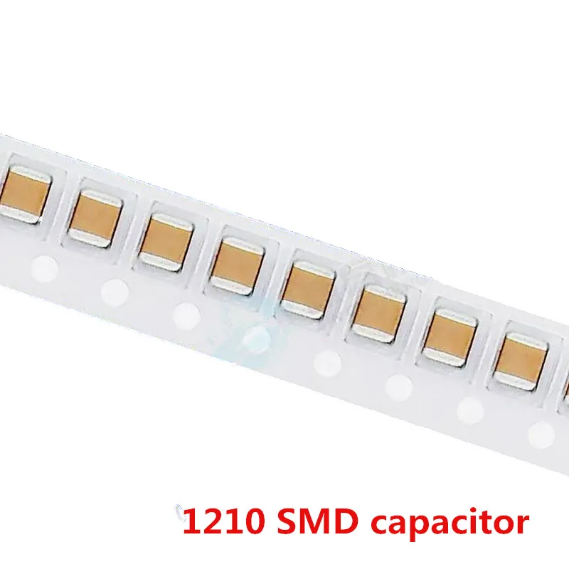 1210 SMD Capacitor assorted kit ,10values*20pcs=200pcs 100nF~100uF Samples Kit electronic diy kit