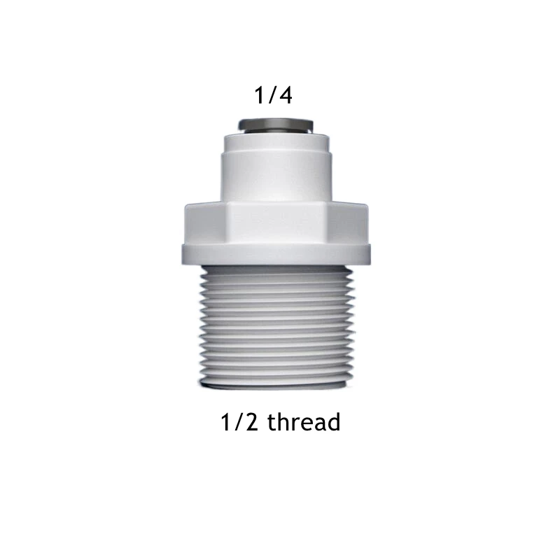 Straight RO Water Fitting 17 Types Male Female Thread 1/4 3/8 Coupling Hose Pipe Connector Water Filter Reverse Osmosis Parts