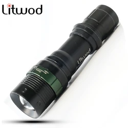 Aluminum Powerful Led Flashlight Adjustable Torch Waterproof Tactical 18650 USB Rechargeable LED Light Torch For Bike Camping