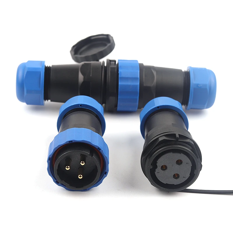 

SP28 IP68 Industrial Waterproof Aviation Plug and Socket Connector Butt Type Connector 2/3/4/5/6/7/9/10/12/14/16/19/22/24/26 Pin