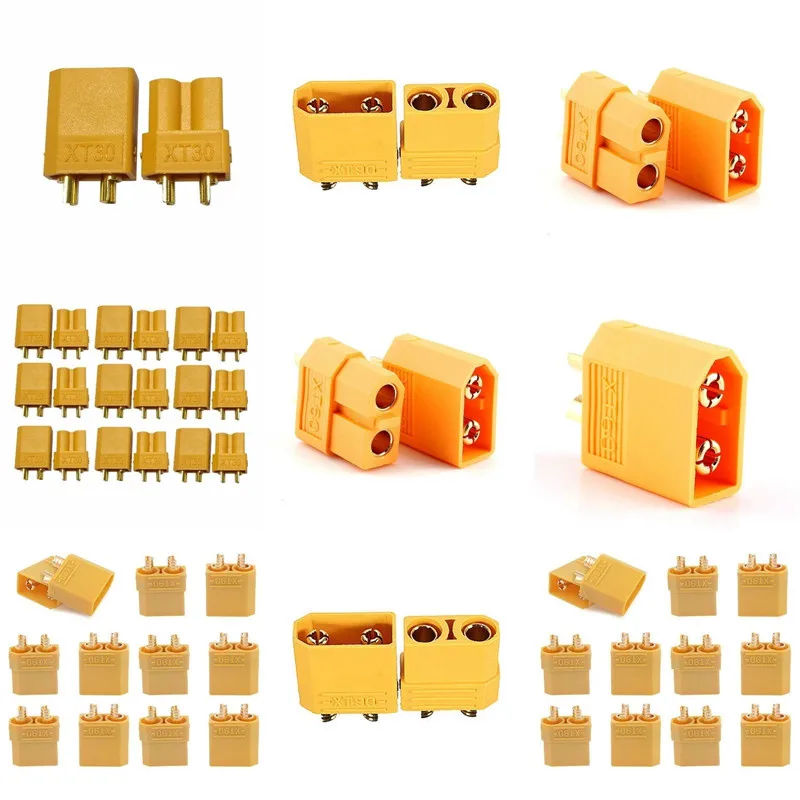 1Set MT30 XT30 XT60 XT90 MT60 MR30 RC Battery Connectors Plugs Sockets Female Male Premium Plug For RC Lipo Battery