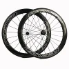 650C PEENGIN-카본 자전거 휠 세트, 23x50mm, 튜블러/클린처 타이어, 3K 매트 UD 광택, 12K, 컬러 페인팅 2
