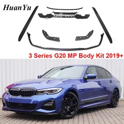 G20 MP Style Body Kit Diffuser Spoiler Front Lip Side Skirt for BMW 3 Series G21 M Sport Whole Bumper 320d 330i 340i 2019+