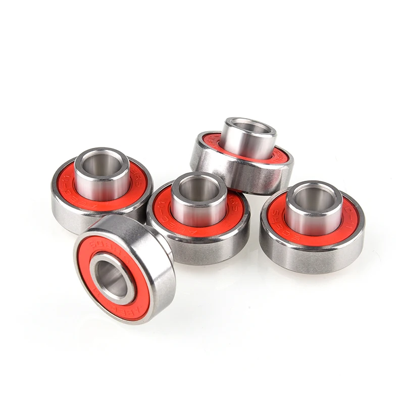 Anti-rust Skateboard Bearings Inline Roller Skates Wheel Bearings 608-2RS Ball Bearings for Skateboards Longboards