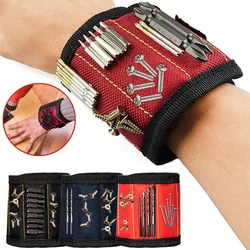 Starke Magnetische Armband Tragbare Magnetische Handgelenk Riemen Werkzeug Tasche Für Holding Gürtel Schraube Nagel Mutter Bolzen Bohrer Reparatur Werkzeug kit