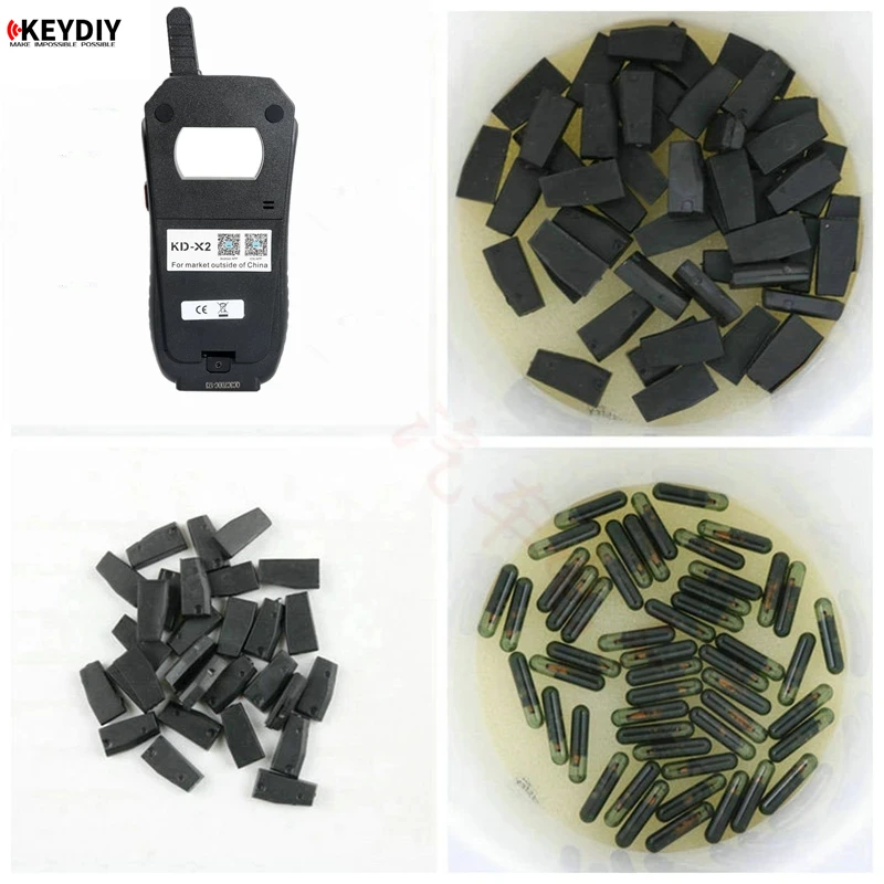 

10pcs/lot KD-X2 KD 4C 4D 46 48 CN1 CN2 CN3 CN6 Car Key Clone Chip Transponder for KEYDIY KD X2 Car Key Programmer KD Clone Chip