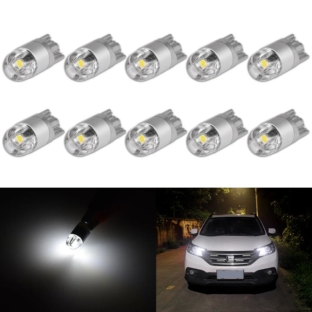 

10pcs T10 W5W Led Canbus Car Interior Light Bulb For Ford Focus 2 3 1 MK2 Fiesta Fusion Ranger Kuga S Max MK4 MK5 Mustang Escape