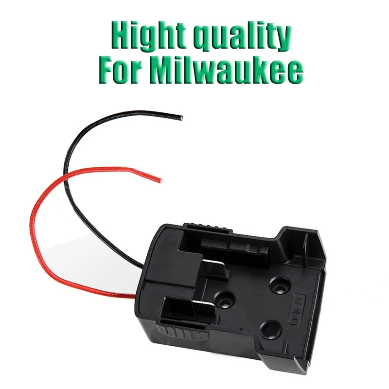 Adaptador de alimentação para makita & 18v bateria montagem de energia conector adaptador doca titular com 12 fios awg adapte para dewalt novo