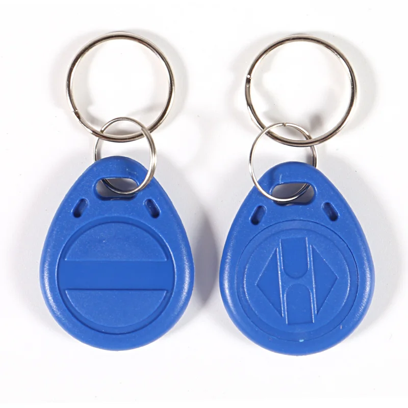 10pcs/lot 125KHz RFID EM4100 Door Entry Access Control High Quality ID Tags Keyfobs Card Only Read Chip Plastic Keyfob