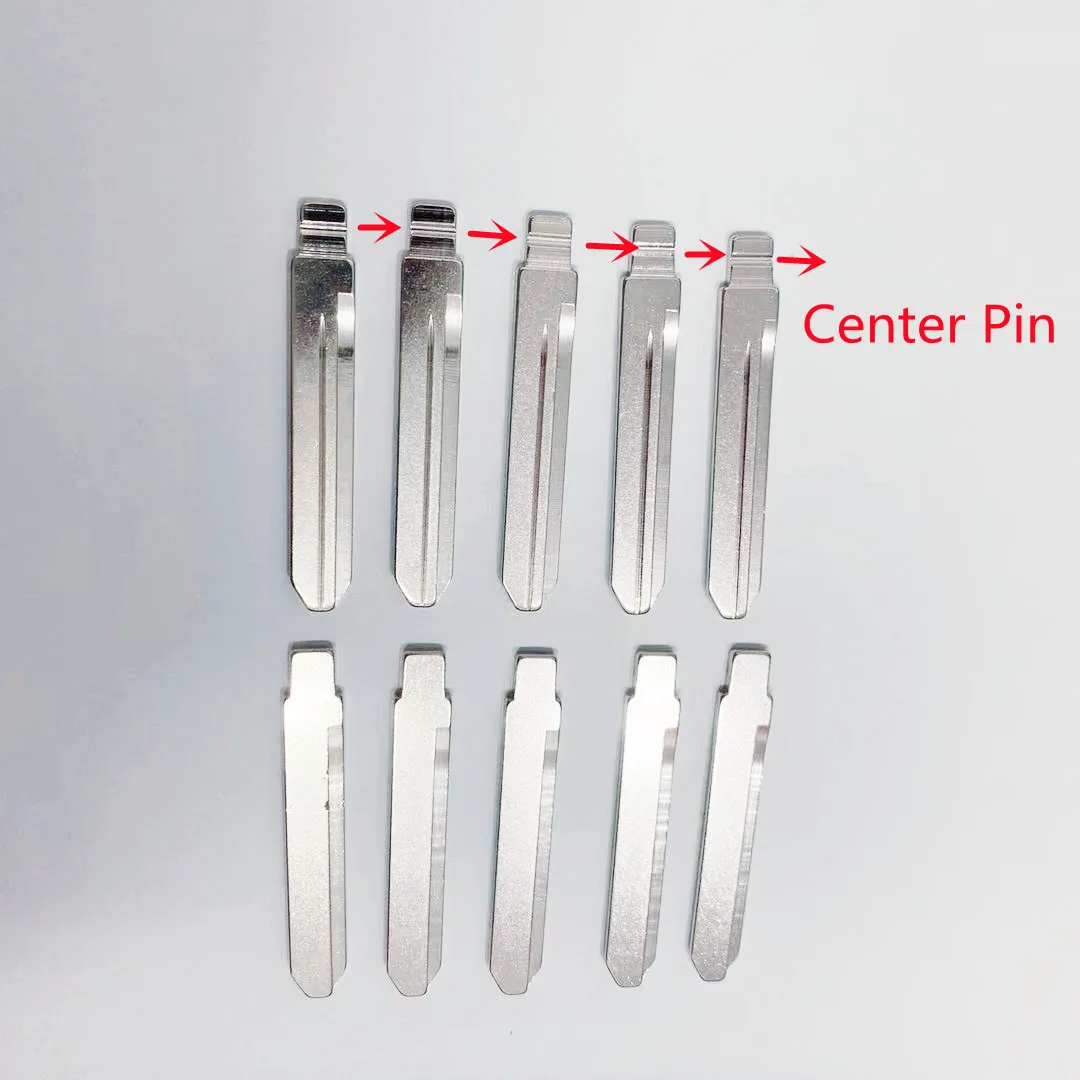 Keychannel 10Pcs TOY47 KD Blank 177 # Car Remote Key Blade per Toyota sostituzione Center Pin Car Key Blade per KD VVDI KEYDIY