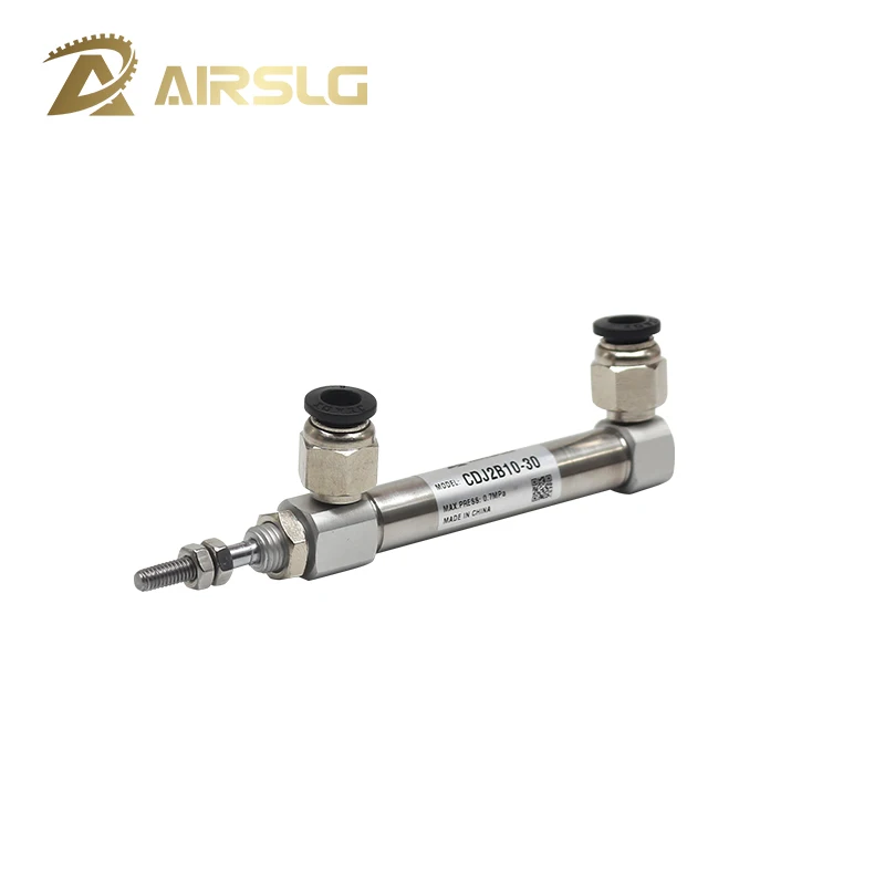 SMC Type Mini Pneumatic Cylinder Double Acting Single Rod Air Cylinder CDJ2B10-5 10-10 10-30Z-B CDJ2B16-15Z-B 16-50 16-75Z-B