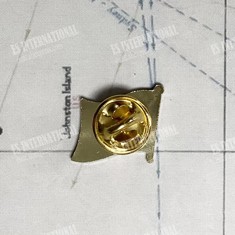 Egitto bandiera nazionale cristallo epossidico metallo smalto distintivo spilla collezione Souvenir regali spille accessori dimensioni1.6 * 1.9cm