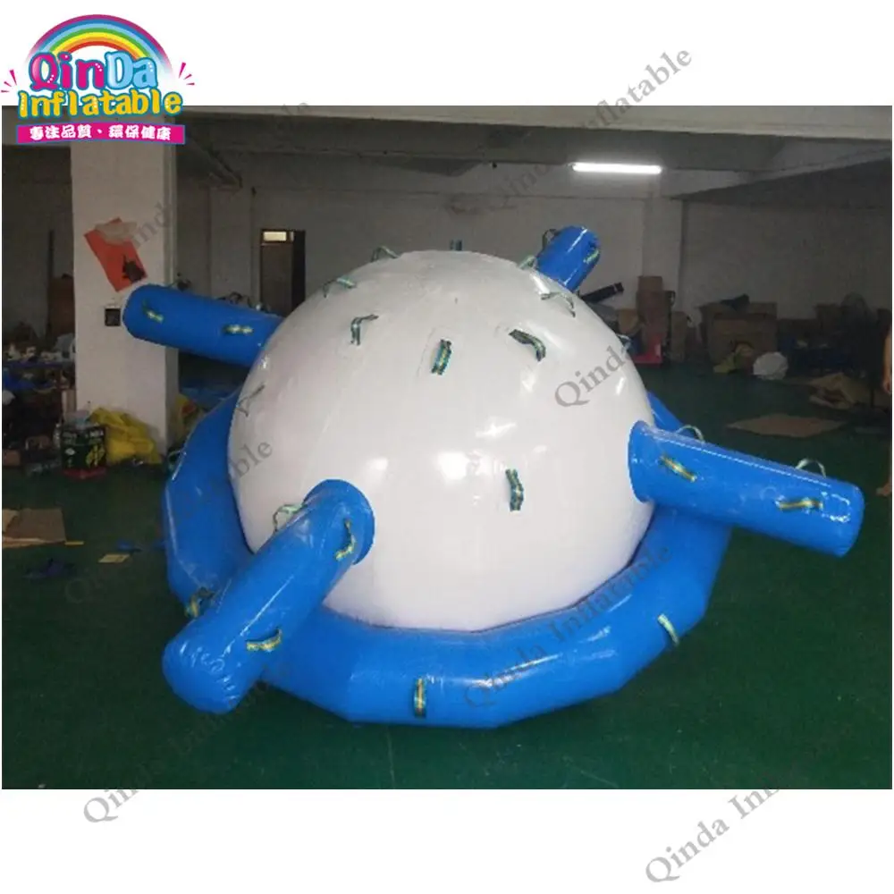 

Size Human Water Saturn Toy Inflatable Seesaw Rocker 0.9Mm Pvc Inflatable Water Spinner Toy For Kids