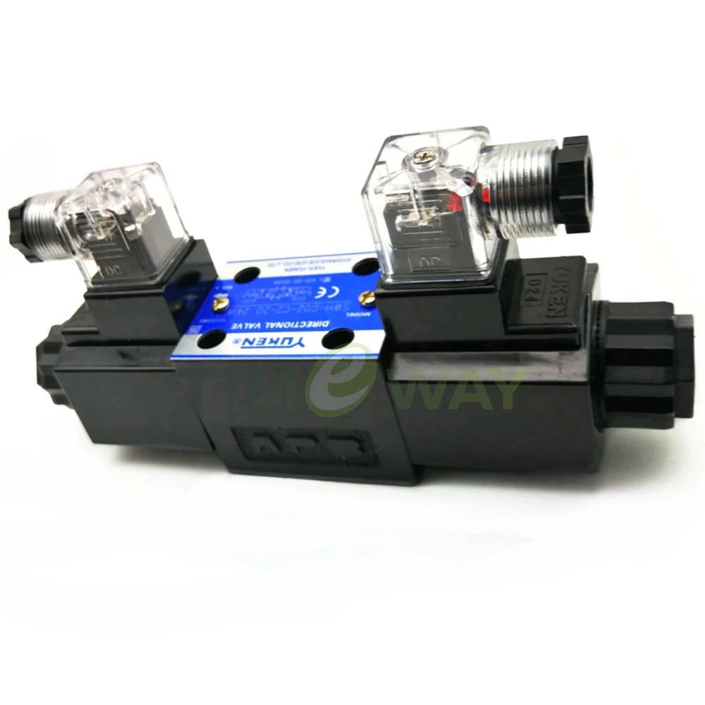 SWH Hydraulic Solenoid Valve SWH-G03-C8-D25-20 Solenoid Directional Control Valve DC24V AC220V AC24OV