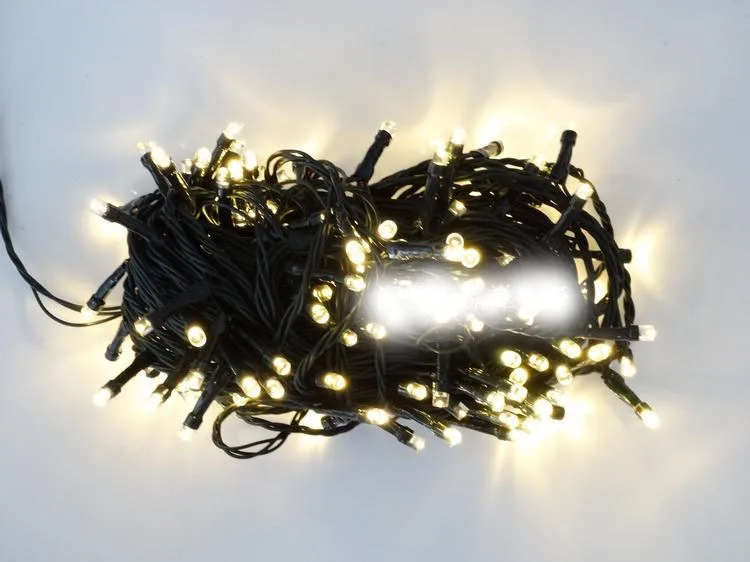50 LED Solar Christmas Light String LED Holiday Light Indoor Garden Lantern Light String