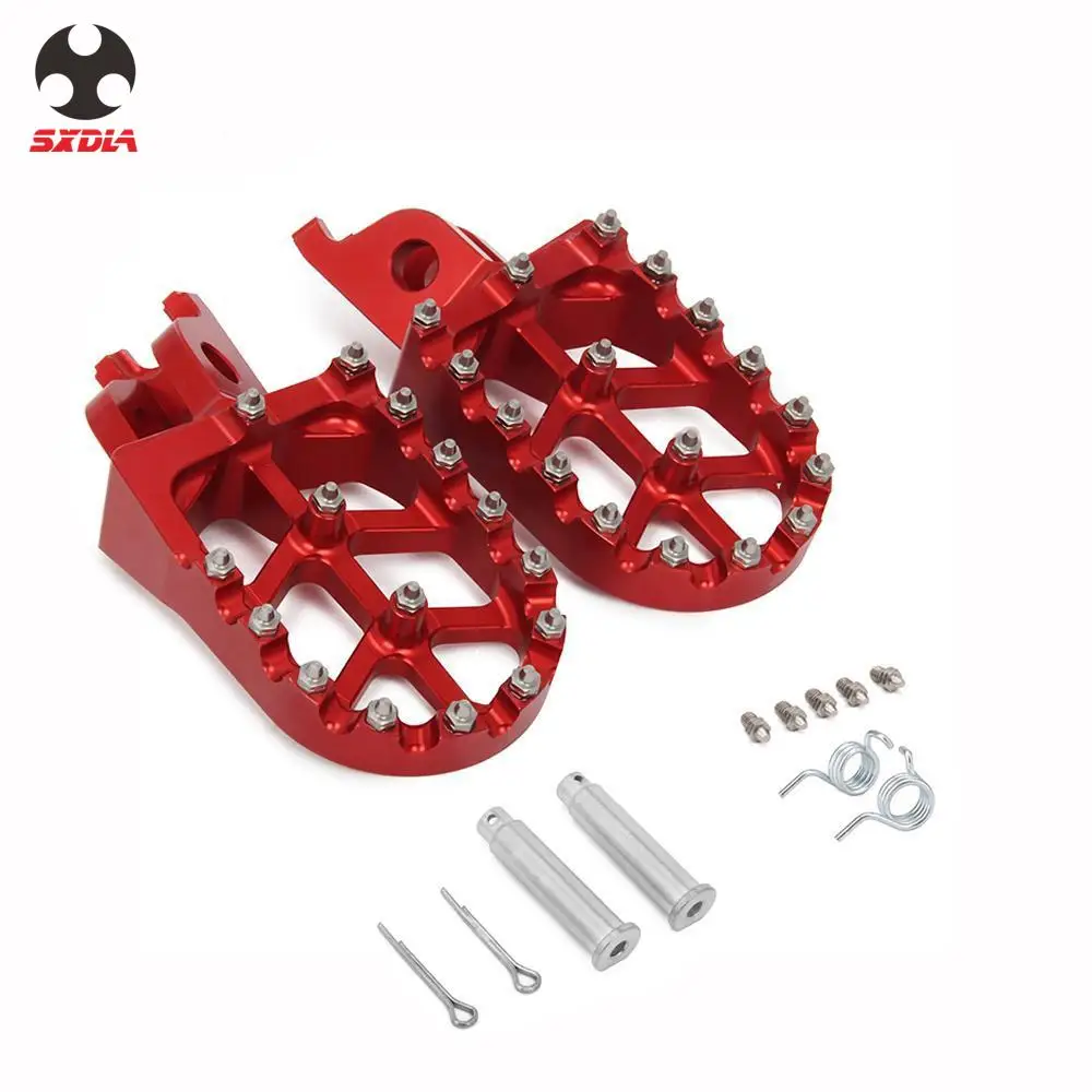 FootRest Footpegs Pedals For HONDA CR125 CR250 CRF 150R 250R 250X 250RX 450R 450RX 1100L Kawasaki KX250F KX250X KX450F KLX450R