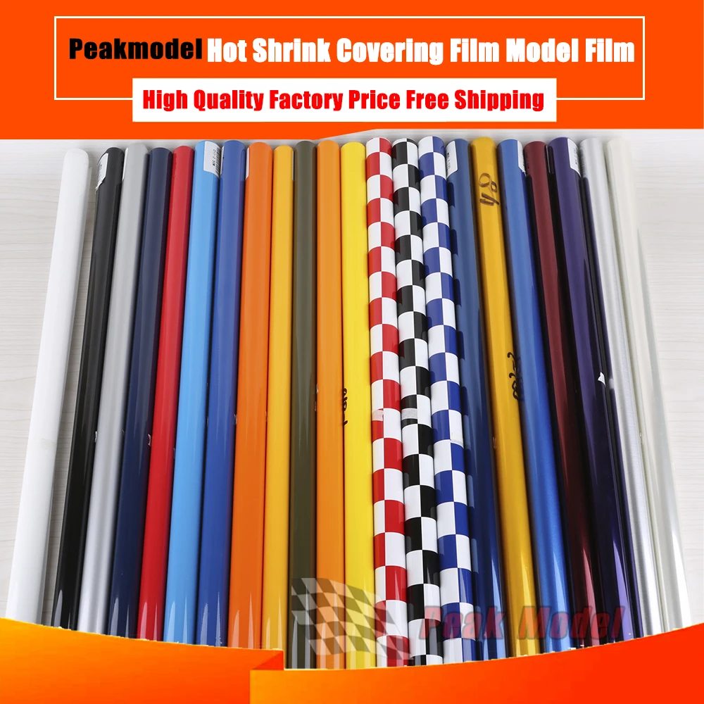 5Meters/Lot Hot Shrink Covering Film Model Cover Film For RC Airplane Models DIY High Quality Factory Price