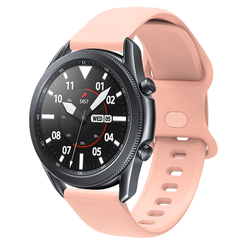 Cinturino in Silicone per Samsung Galaxy Watch3 41mm 45mm cinturino di ricambio per Samsung Galaxy Watch 42mm 46mm/Galaxy Watch 3