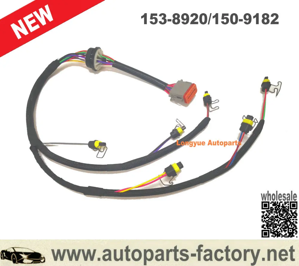 

Longyue Injector Control Wiring Harness Fit For Caterpillar 3126b 3126e 3126Part# 153-8920/150-9182