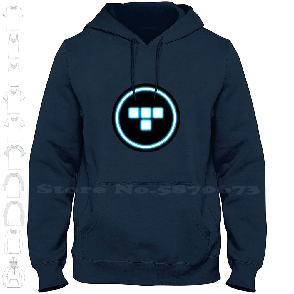 Tron-Legacy-Uprising-Logo Hoodies Sweatshirt For Men Women Tron Dracula Frankenstein Wolfman Vintage Creature Monster