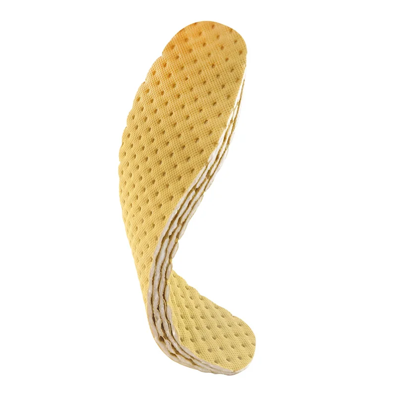 Plantillas desodorantes transpirables para hombres y mujeres, almohadilla para zapatos de peso ligero, absorbe el sudor, plantillas deportivas finas