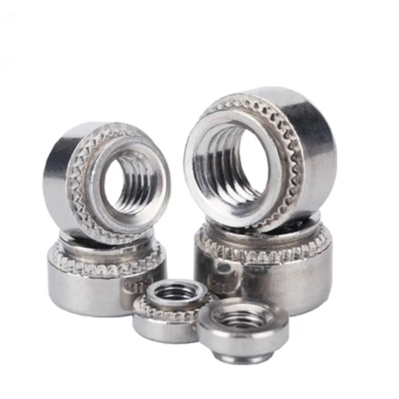 10/20X M2 M2.5 M3 M4 M5 M6 304 Stainless Steel CLS Self-Clinching Nut Press Insert Rivet Nut Nutsert Rivnut Slab 0.8-3.2mm