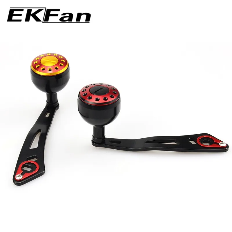 Ekfan Aluminium Legierung Angeln Reel Griff Länge 100mm Durchmesser 32mm Loch 8x5mm Für DAI & SHI Baitcasting Angeln Reel – Detail 6