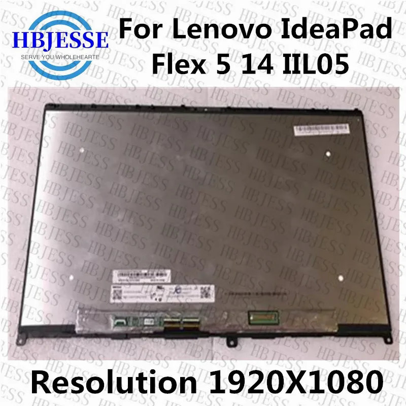 

14.0" LCD Touch Screen Digitizer Assembly for Lenovo ideaPad Flex 5-14IIL05 5-14ARE05 5-14ITL05 5-14ALC05 80X1 81X2 82HS 82HU