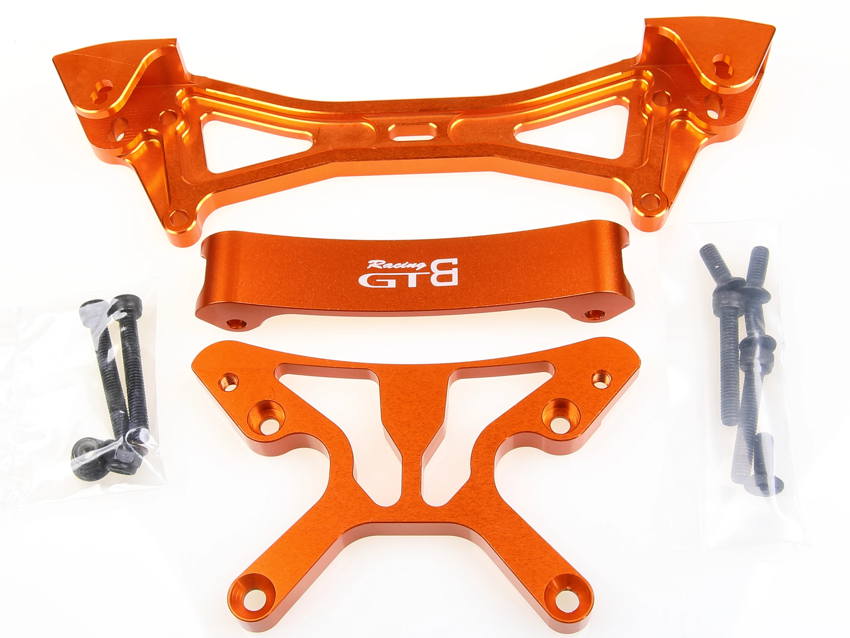 GTBracing CNC Aluminum RC 1/5 Car Baja Front / Rear Shock Brace for HPI baja 5b ss