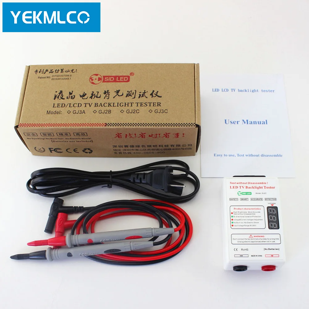 YEKMLCO LED Bút Thử 0-320V Đèn Và TV Đèn Nền Máy Mà Không Cần Tháo Lắp Màn Hình Sửa Chữa Công Cụ Bảo Trì LED Đính Hạt kiểm Tra Thiết Bị