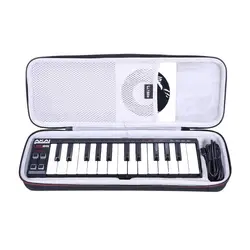 LTGEM EVA Hard Case for AKai Professional LPK25 mini MIDI Keyboard Controller(only case!) Not compatible with LPK25 mini