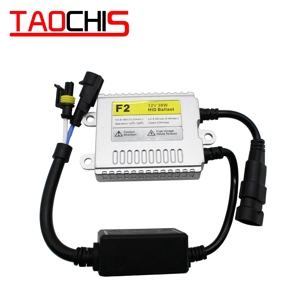 TAOCHIS  1pc AC 12V 38W Car styling HID Xenon Ballast Fast Start slim Ignition digital block Starter for H1 H4 H7 H11 lamp