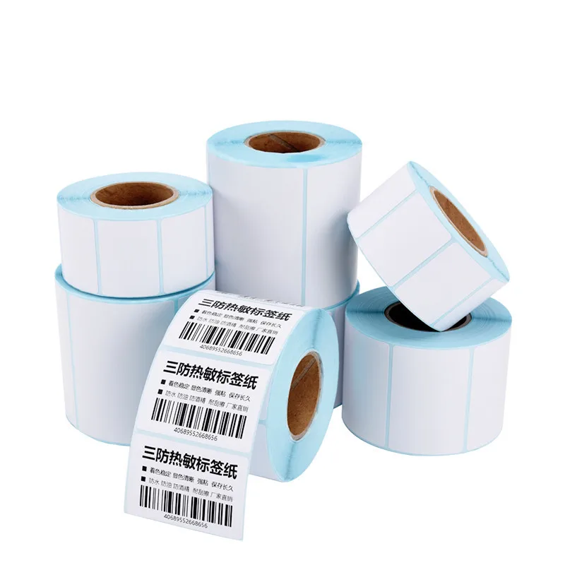 700Pc Adhesive Thermische Label Sticker Papier Voor Potten Leeg Supermarkt Prijs Barcode Label Direct Print Waterdichte Print Levert