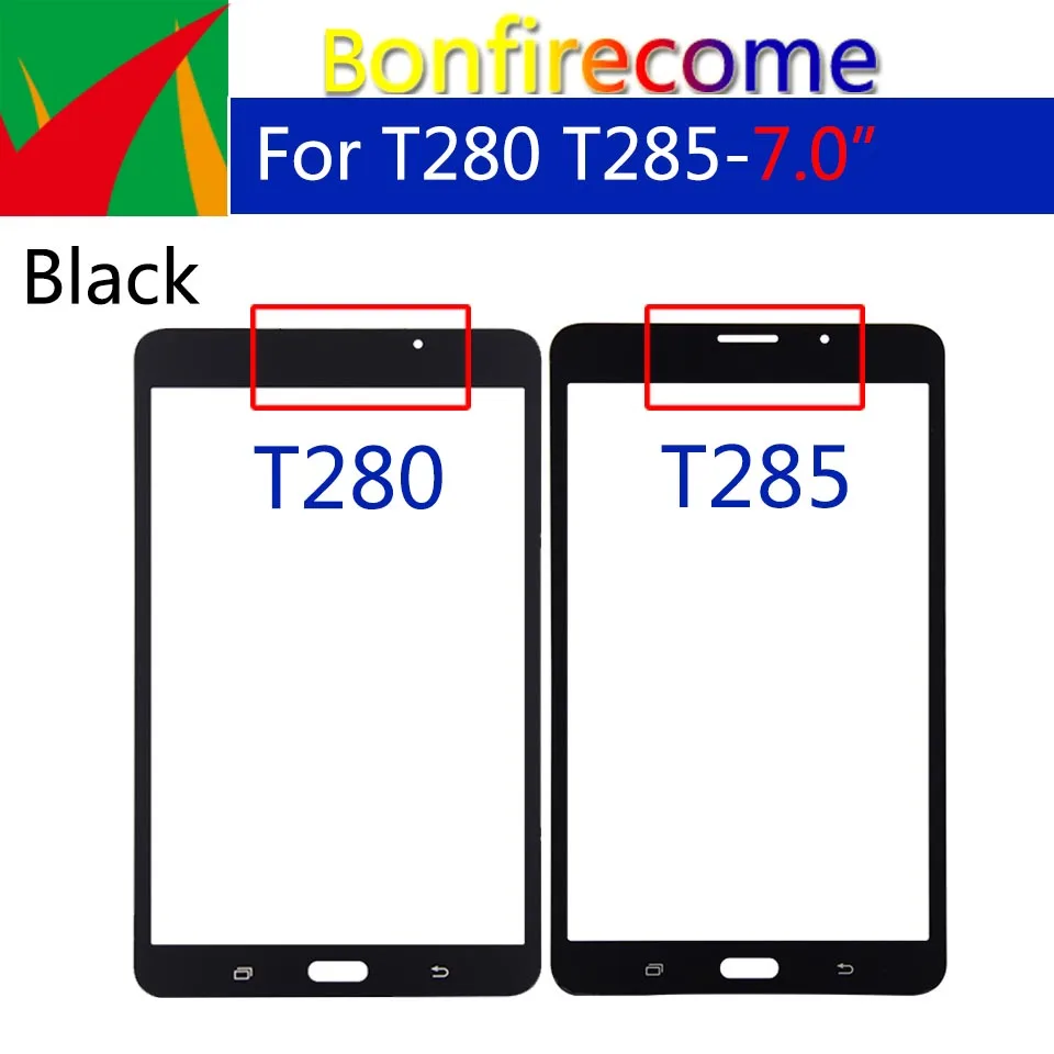 

10Pcs For Samsung Galaxy Tab A 7.0 2016 T280 T285 Touch Screen Panel Digitizer Sensor Replacement For SM-T280 SM-T285 LCD Glass