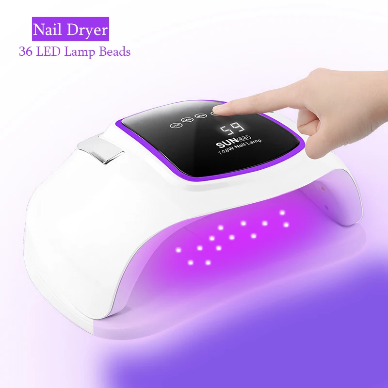 

UV Lamp For Nail Nail Dryer 36 Led Lamp Nail For Nails Drying Manicure Lamp For Gel Dryer For Manicure Salon Tools