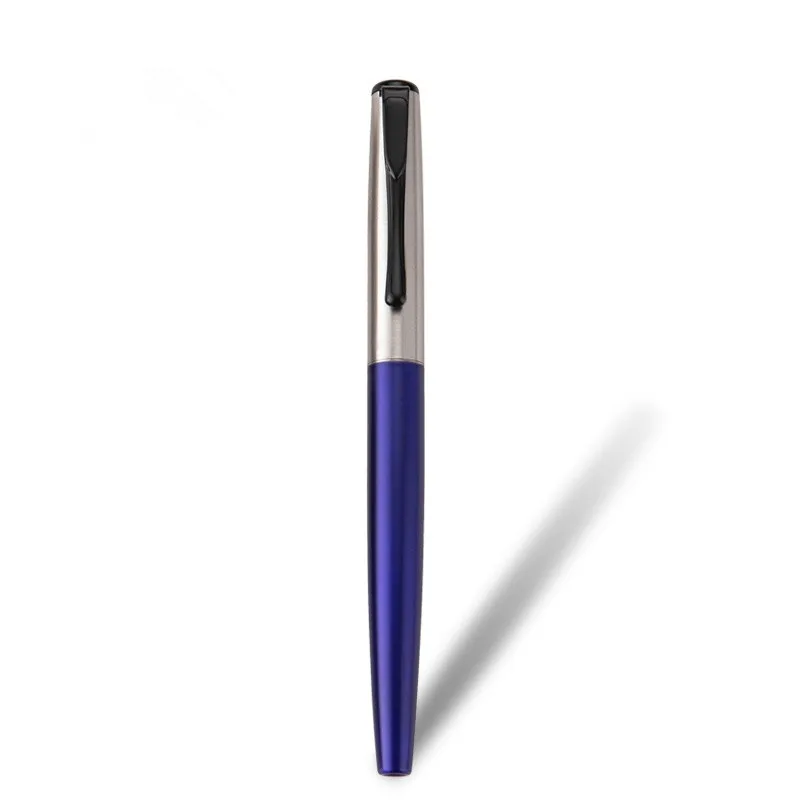 high quality Black Metal Fountain Pen/ Roller ball Pen 0.5 MM Nib Matte Barrel Office Business Gift Ink Pen cute pen