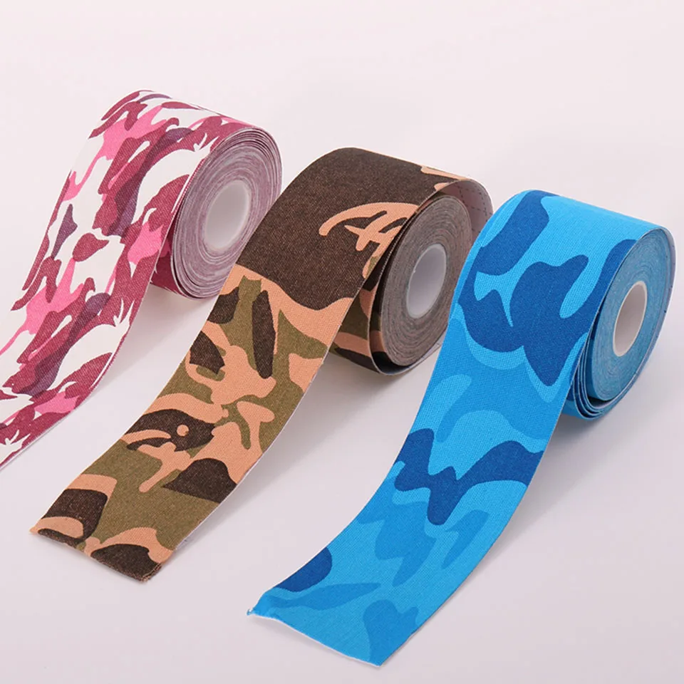 Fashion 2 Size Kinesiology Tape Athletic Tape Sport Recovery Tape Strapping Gym Fitness Tennis Running Knee Muscle Protector