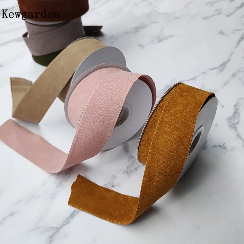 Kewgarden DIY Bow Sewing Accessories Suede Ribbon 1\