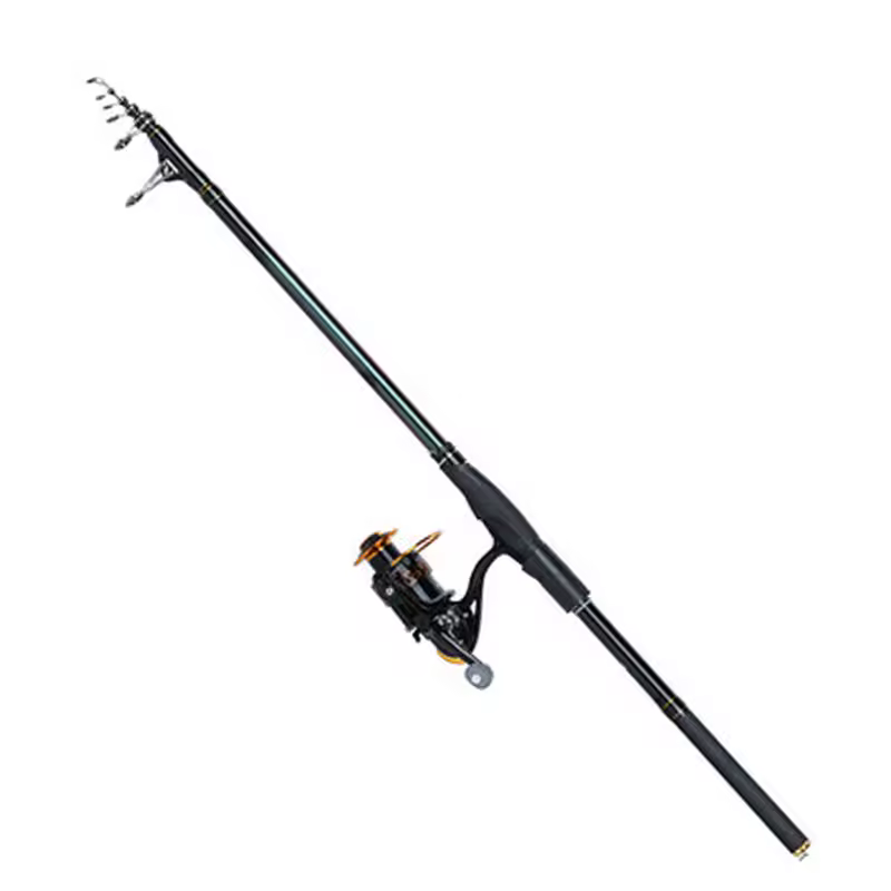 Telescopic Fishing Rod Spinning Rocky Rod Far Casting Drifting Fishing Pole 3.6-4.8m Superhard Large Dragging Carp Feeder Rod