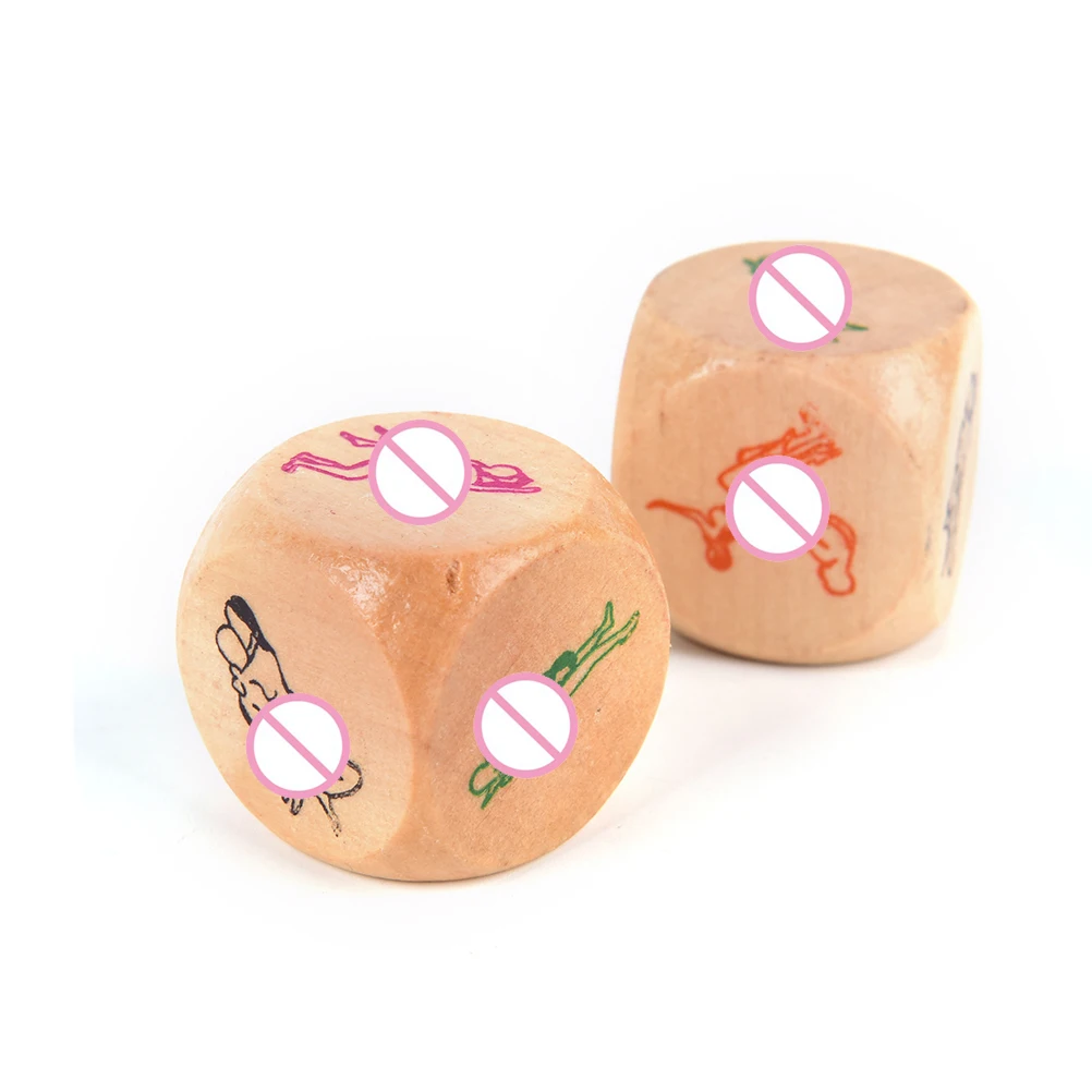 1/2pcs 6/12 Sided Sexy Funny Adult Love Humour Gambling Sex Romance Erotic Kama Sutra Craps Dice Toy