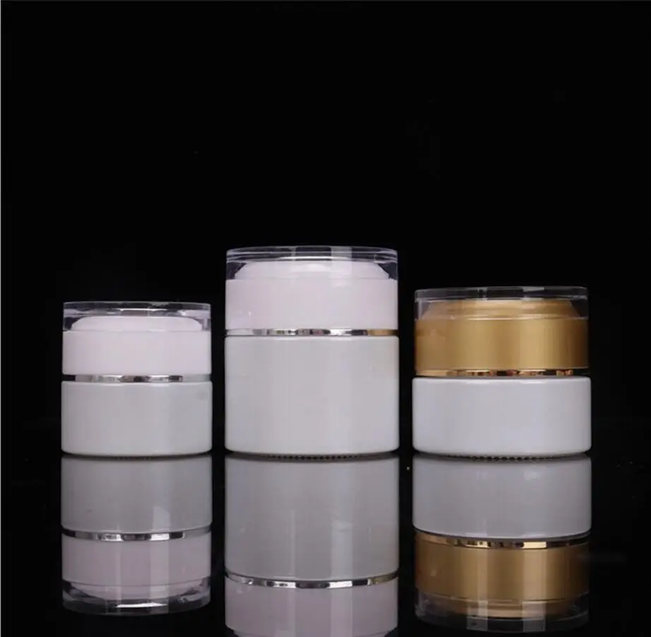 20G white glass jar bottle for eye cream essence mask moisturizer serum wax gel serum skin care cosmetic skin care