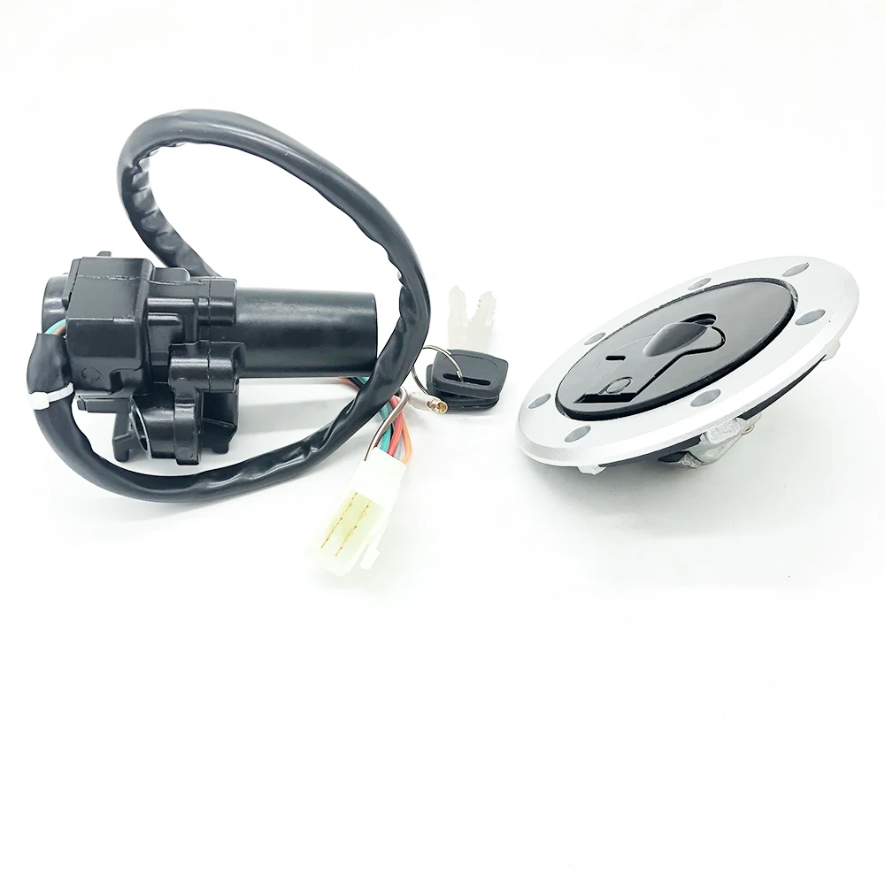 Zündschloss Sperrschlüssel Kraftstofftankdeckel Passend für Kawasaki Ninja 250 ZX6R ZX7R ZX9R ZZR400 ZXR400 ZZR600 ZXR750 – Detail 6