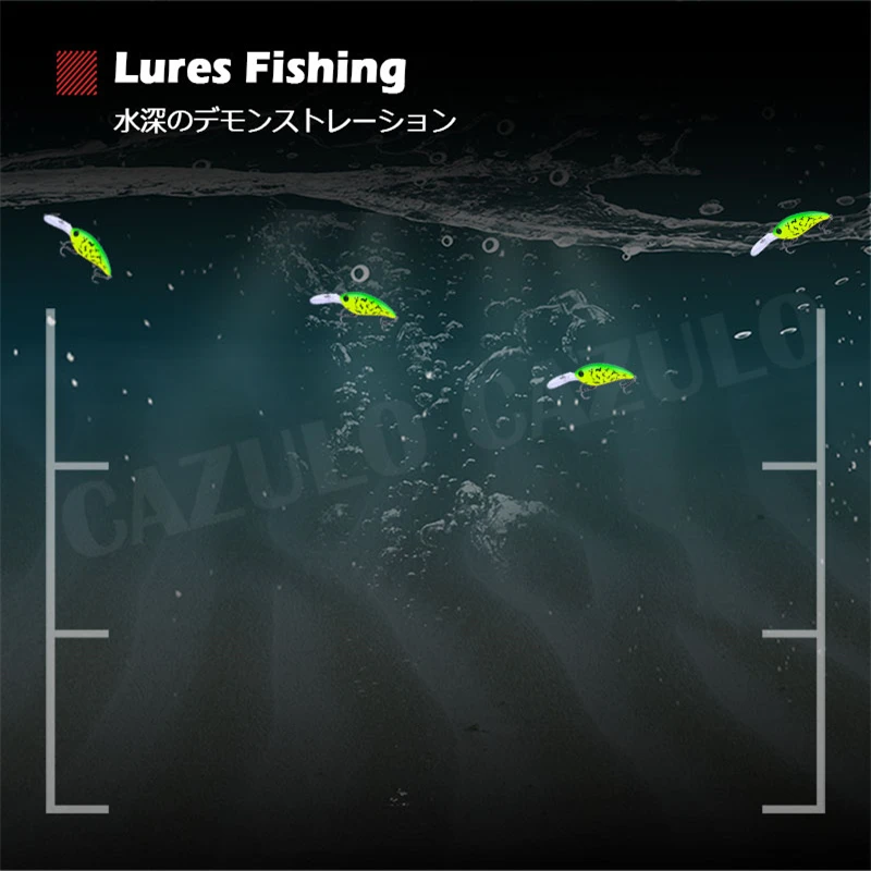 Crankbait Phụ Kiện Câu Cá Dụ Cau Nhân Tạo Trọng Lượng 14.5G 10Cm Peche En Mer Nổi Wobblers Biển Bass Đuôi Cá leurre