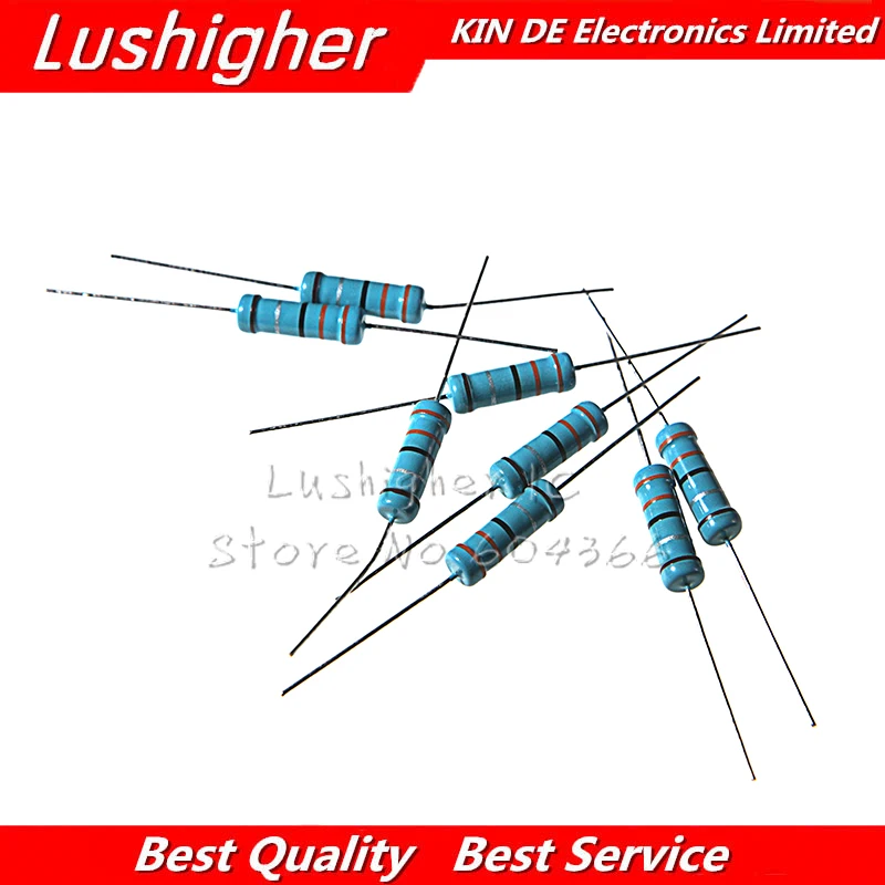 20pcs 1K Ohm 2W Metal Film Resistor 1% Error