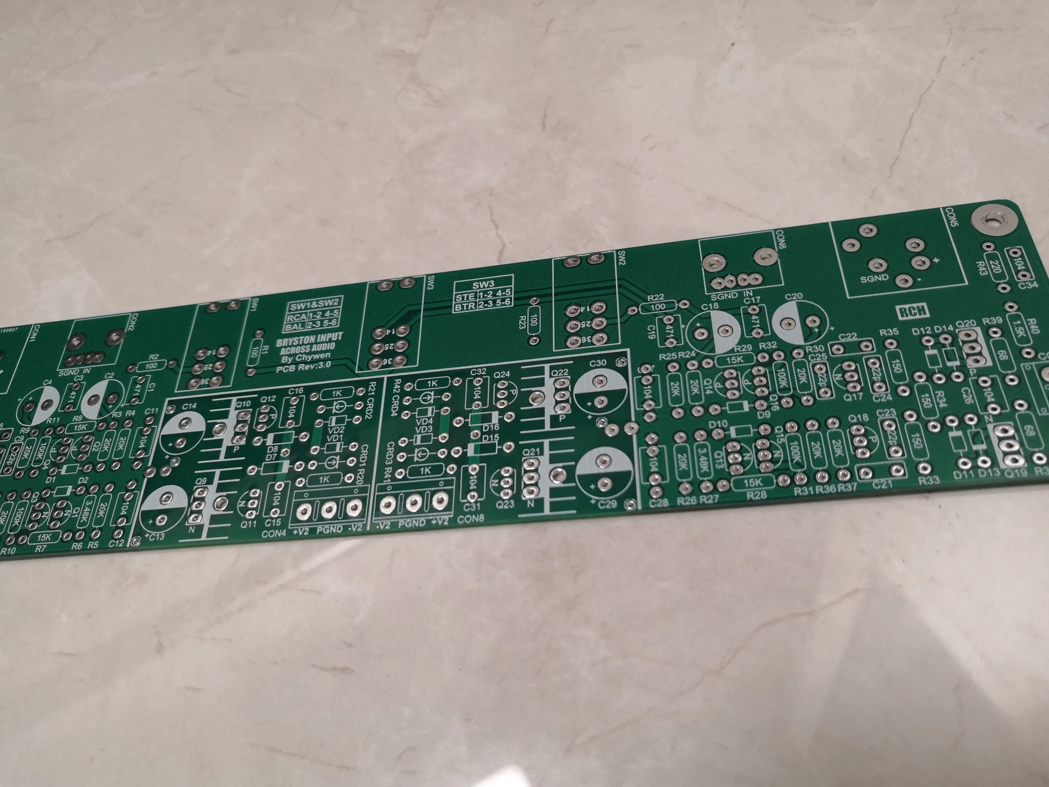 Baishitong Geïntegreerde Input Board, Ondersteunt Rca En Bal Input