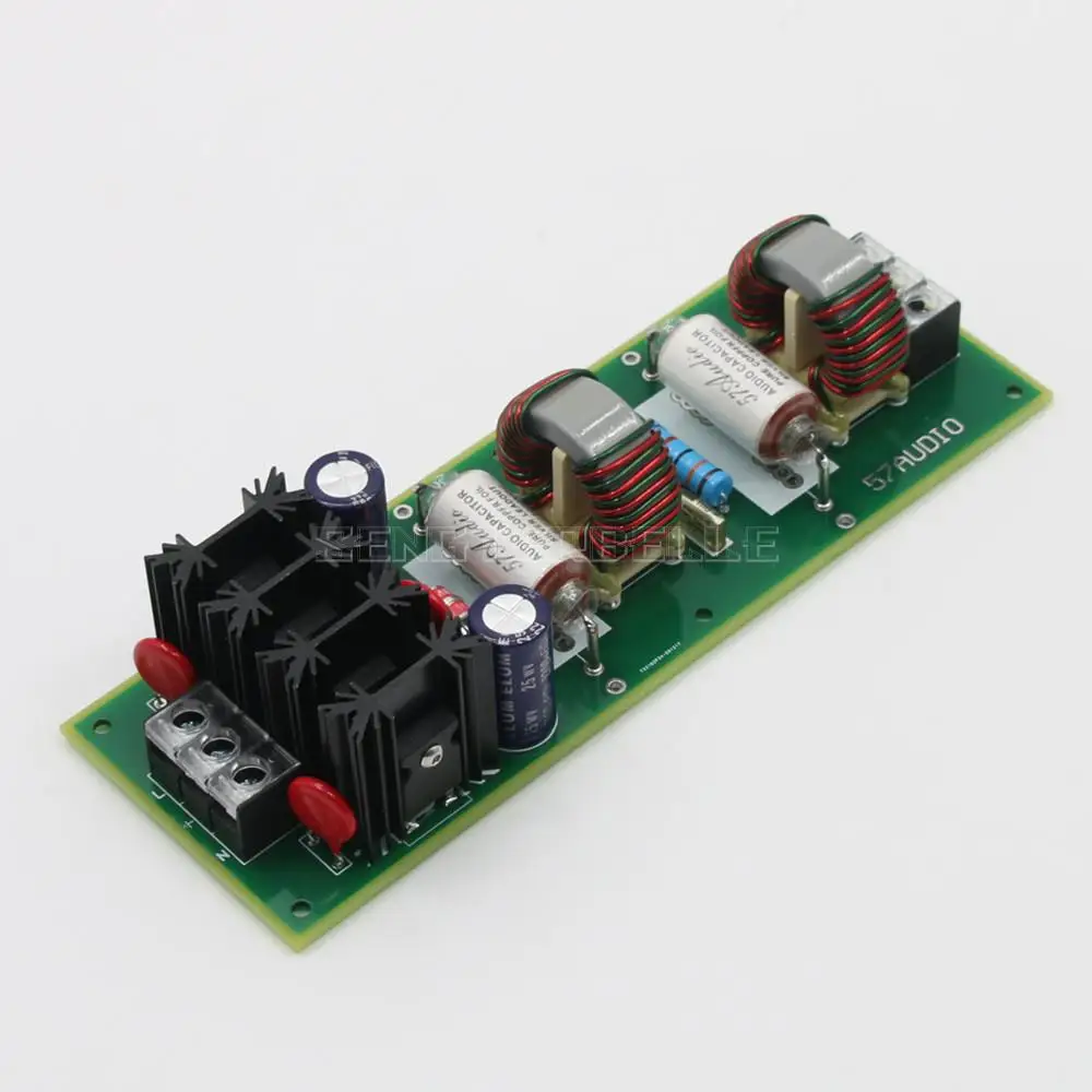 Assemble HiFi Power Supply Filter Purifier Board With Overvoltage Lightning Protection For Audiophiles